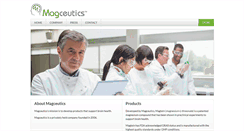 Desktop Screenshot of magceutics.com